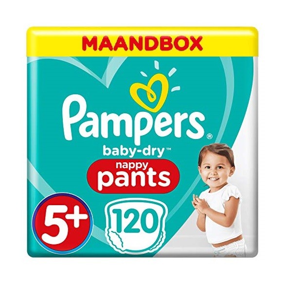 repetitie morgen Dressoir Pampers Baby Dry Pants Maat 5+ - 120 Luierbroekjes Maandbox |  Onlineluiers.com